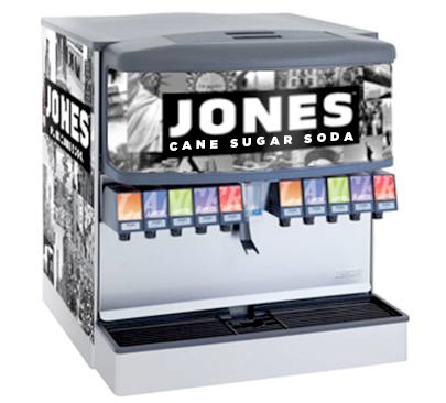 Jones Soda Launches Cane Sugar Fountain Program