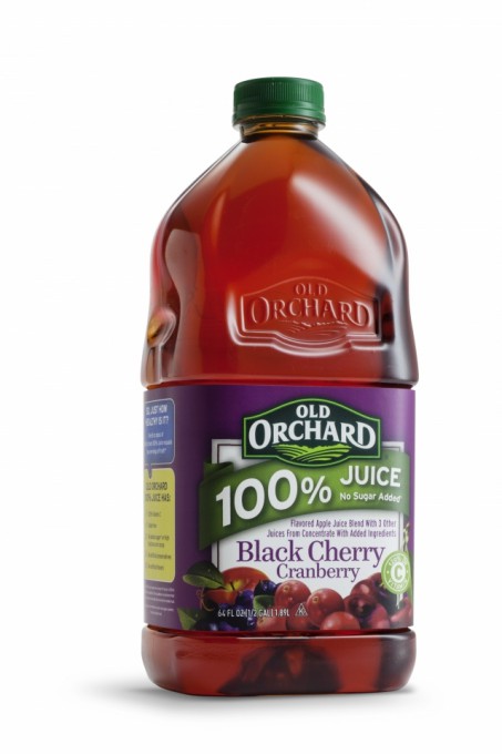 Old Orchard Brands Add Black Cherry Cranberry and Mango Tangerine Varieties