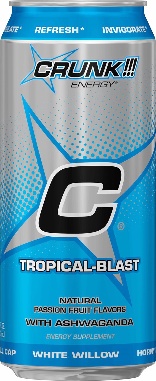 CRUNK!!! Energy Adds Tropical Blast Flavor - BevNET.com