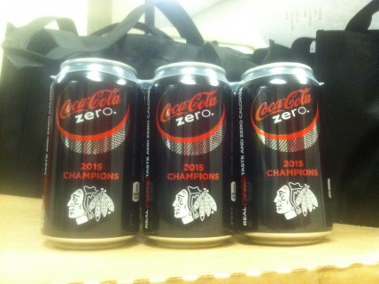 coca cola celebrates the chicago blackhawks championship coca cola niles il