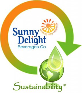 Sunny Delight Beverages Co. Sustainability Logo.  (PRNewsFoto/Sunny Delight Beverages Co.)