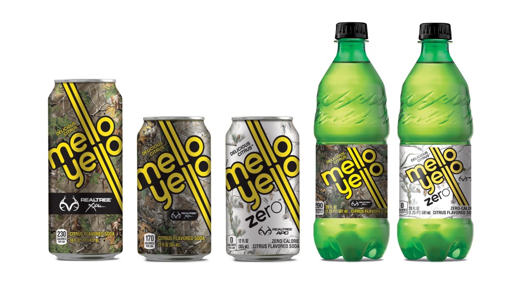Mello Yello Partners with Realtree for LimitedEdition Camo Cans and