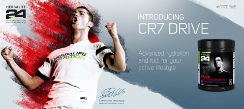 Herbalife Unveils New Sports Drink with Global Soccer Star Cristiano Ronaldo. (PRNewsFoto/Herbalife)