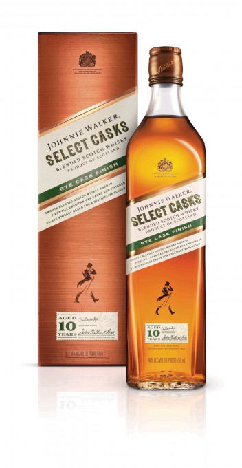 Johnnie Walker Select Casks - Rye Cask Finish (PRNewsFoto/Diageo)