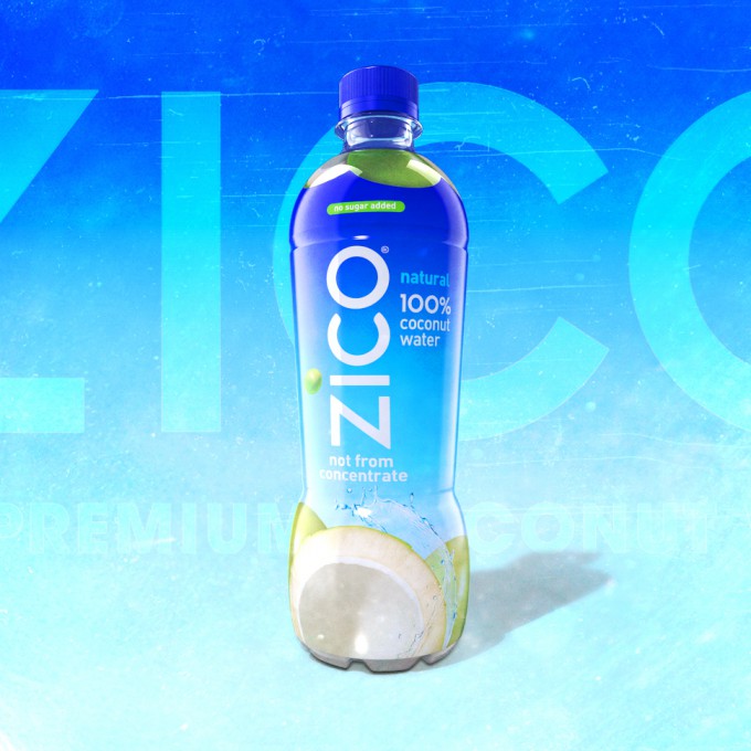 ZICO Drops Coconut Water from Concentrate, Swaps HDPE for PET Bottles