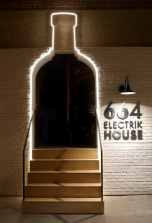 Absolut unveiled the Absolut Electrik House - a next-level house party utilizing the energy levels of house guests to unlock a series of epic rooms and experiences in Los Angeles on October 23. (Photo by Todd Williamson/Getty Images for Absolut) (PRNewsFoto/Pernod Ricard USA)