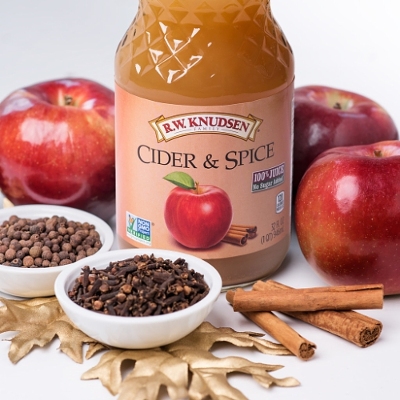 R.W. Knudsen’s Cider & Spice Juice Returns for Holiday Season