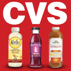 Distribution Roundup: GT’s, KeVita, Mamma Chia & Evolution Fresh on CVS Shelves