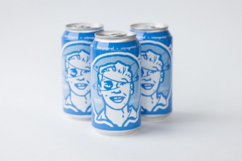 Cuvee Coffee's Black & Blue in nitro cans from Ball Corporation wins BevNET's Best of 2015 Award for "Best Packaging Innovation of the Year." (PRNewsFoto/Ball Corporation)