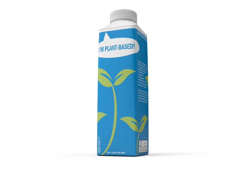 Tetra Pak Debuts New PlantBased Tetra Top Package with JUST Water