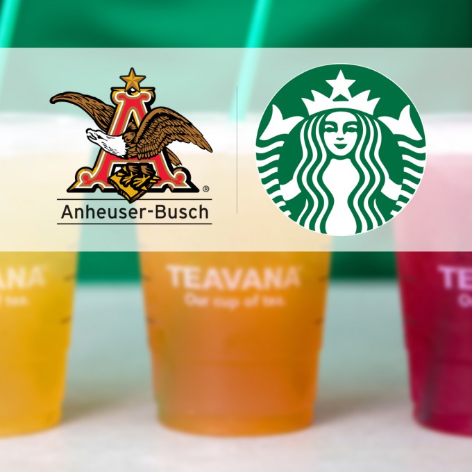 Starbucks and Anheuser-Busch Partner to Produce RTD Teavana Tea