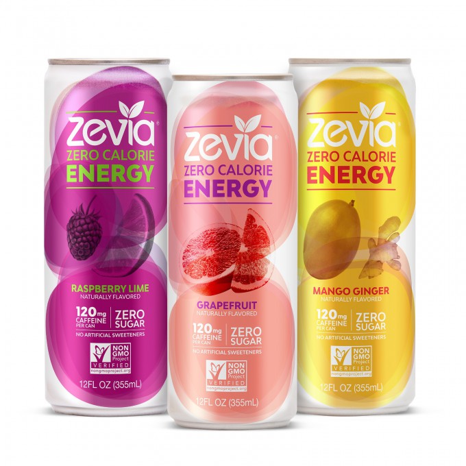 Zevia Launches Energy and Sparkling Water Line Extensions