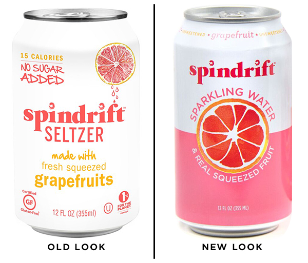Spindrift Reveals Packaging Refresh, Transitions “Seltzer” to