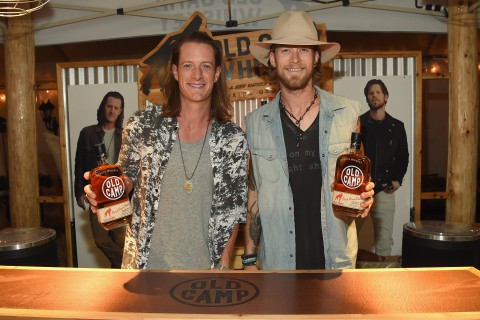 HOLMDEL, NJ - AUGUST 04:  Florida Georgia Line launches Old Camp Peach Pecan Whiskey on August 4, 2016 in Holmdel City.  (Photo by Rick Diamond/Getty Images for Old Camp Peach Pecan Whiskey )