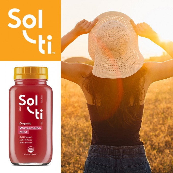 Solti Hopes to Shine Bigger Light on UV-Processed Juice