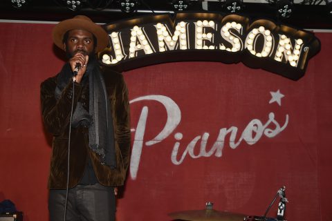 NEW YORK, NY - DECEMBER 08: Grammy Award winner, Gary Clark Jr. celebrates the launch of Jameson Music with a special performance by The London Souls at Pianos in NYC. (Photo by Theo Wargo/Getty Images for Jameson)