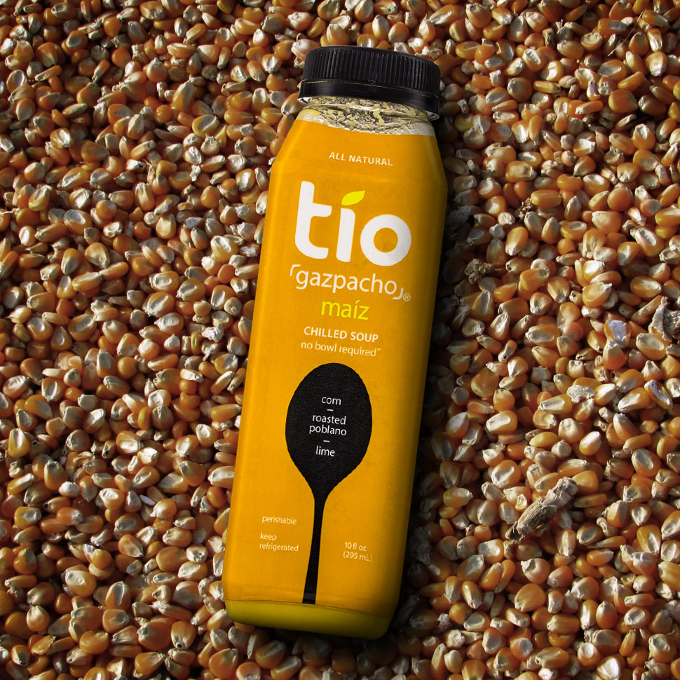 Review: Tio Gazpacho Adds Maiz, A Corn and Poblano Drinkable Soup