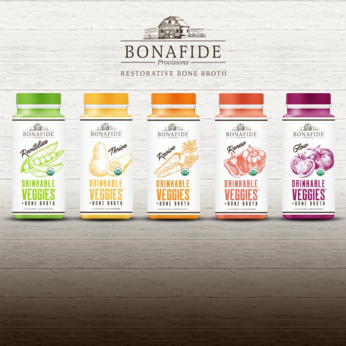 Bonafide Launches “Drinkable Veggies,” RTD Made with Bone Broth