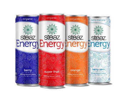 Steaz Energy's New Look Hits Shelves Nationwide