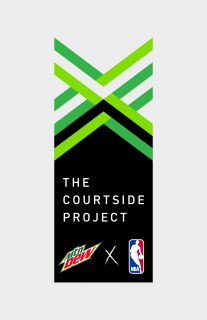 mountain dew courtside