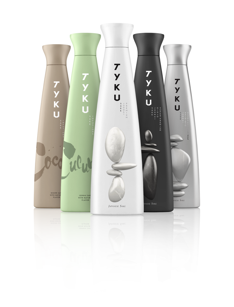TYKU Sake Introduces New Packaging