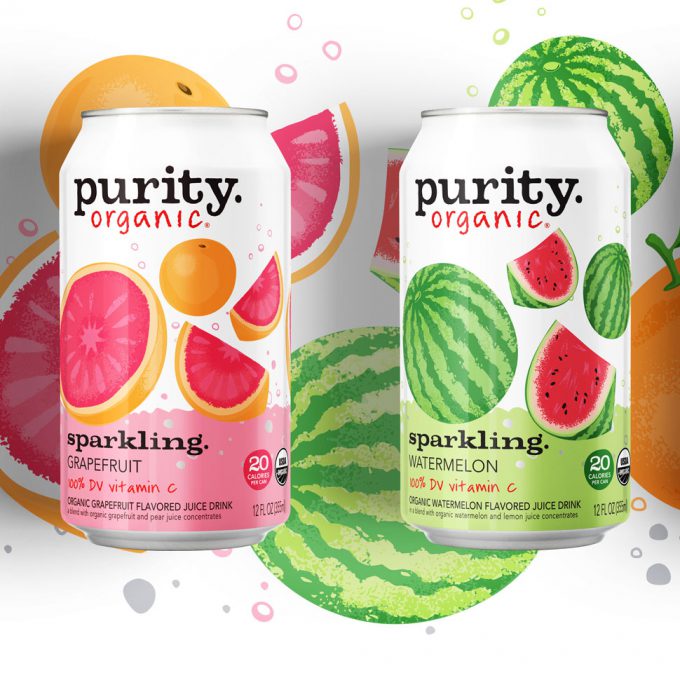 Purity Organic Launches Sparkling Line