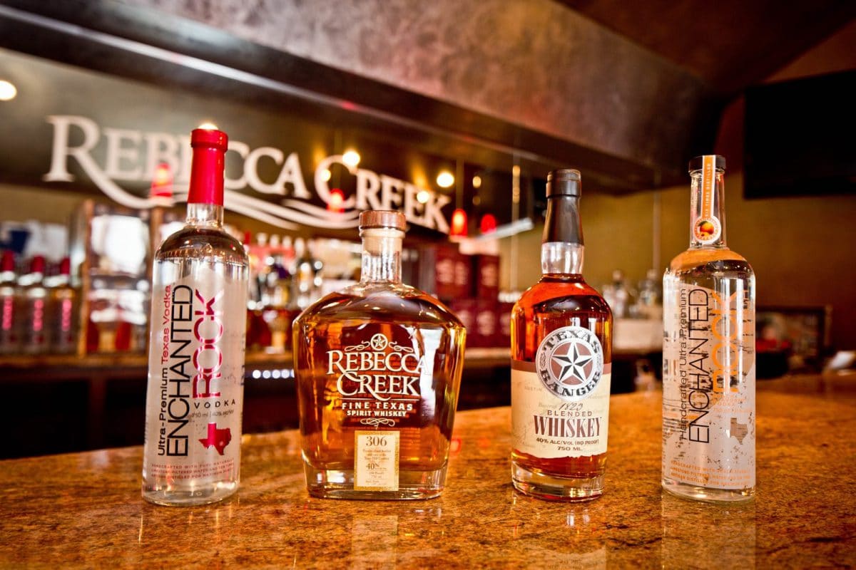 Rebecca Creek Distillery Spirits Now Available in
