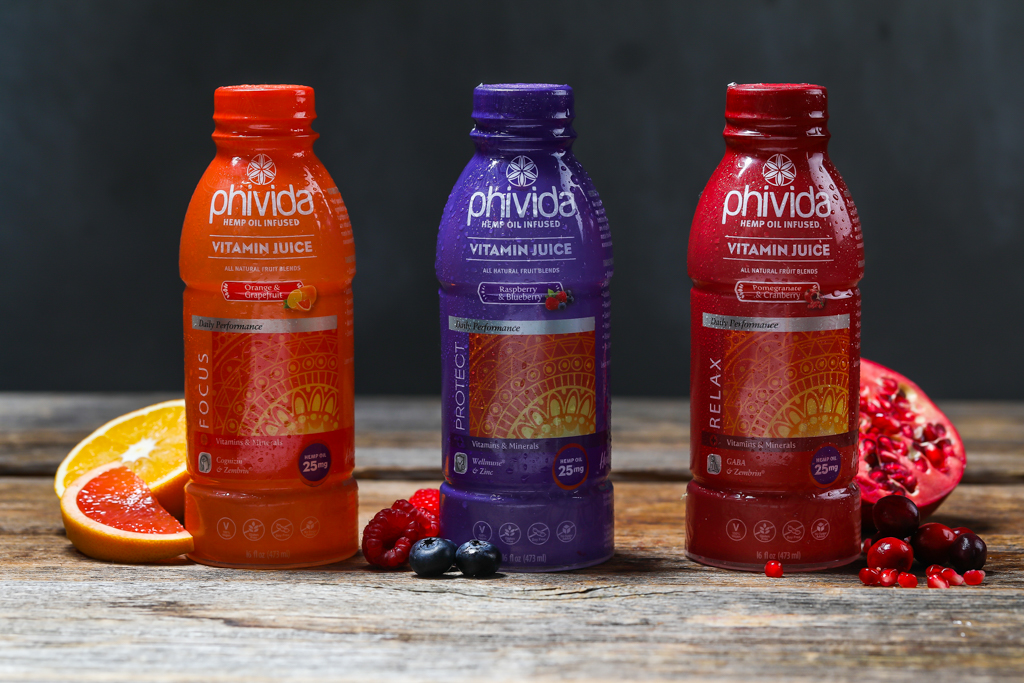 Phivida Launches NanoCBD Vitamin Juices
