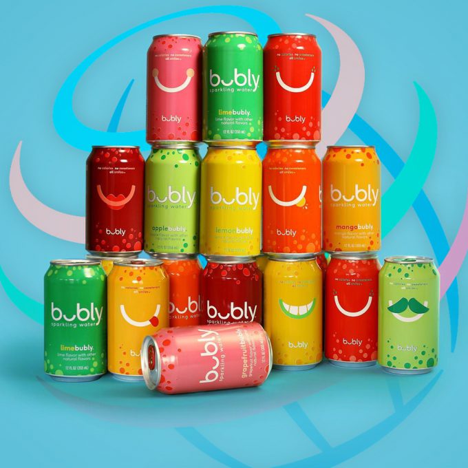 PepsiCo Launches Bubly Sparkling Water