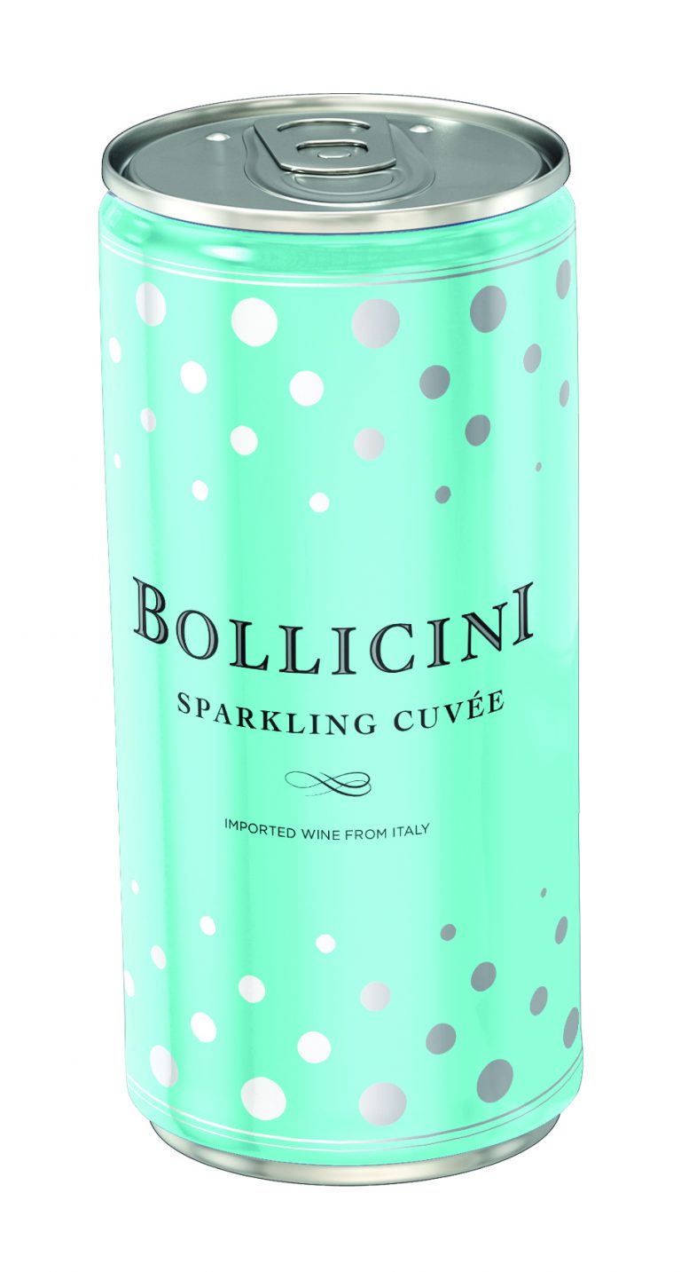 USA Enters Sparkling Wine Can Category with Bollicini