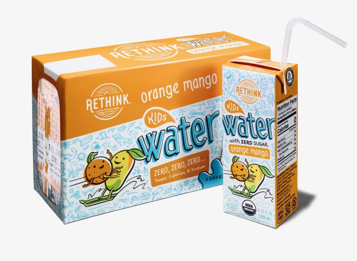 RETHINK Brands Adds New Flavors to Kids Water Lineup