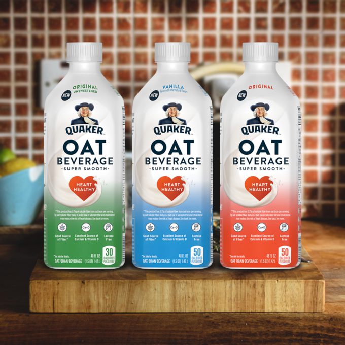 Quaker Enters Plant-Based Market With Oat Beverage
