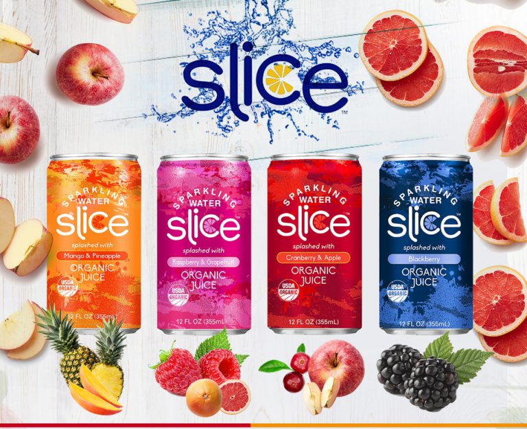 Revolution Brands Launches Sparkling Water Brand 'Slice'