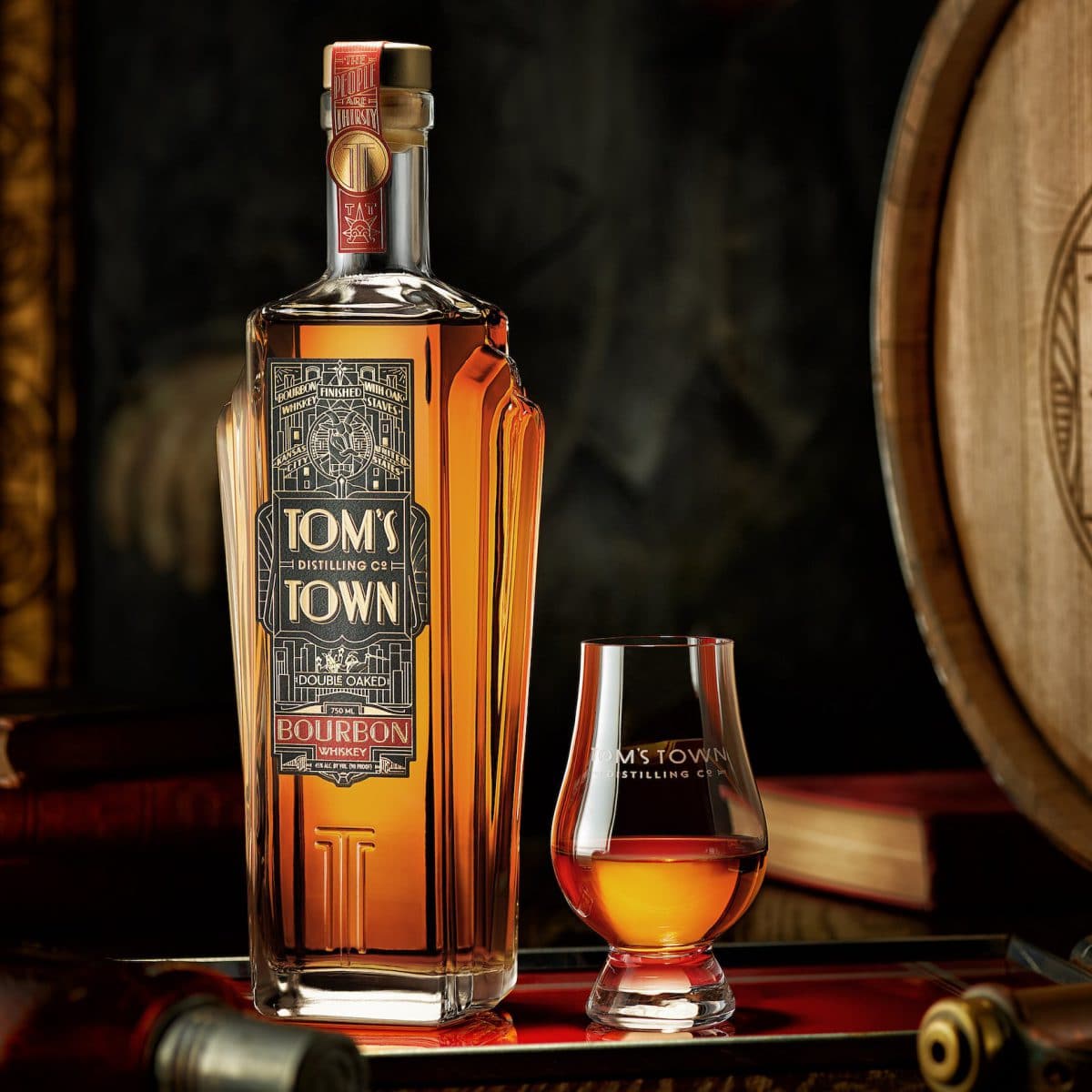 Tom's Town Distilling Co. Announces New Double Oaked Bourbon