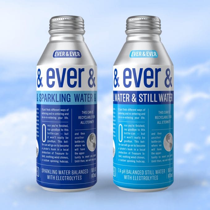 All Market Launches Eco-Friendly Aluminum Bottle Water Brand Ever & Ever