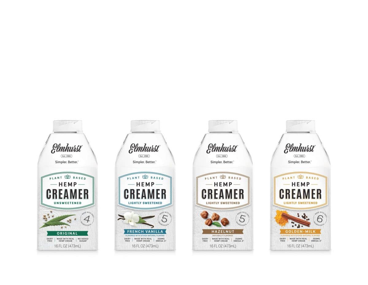 Elmhurst Expands Hemp Creamer Line with New Flavors