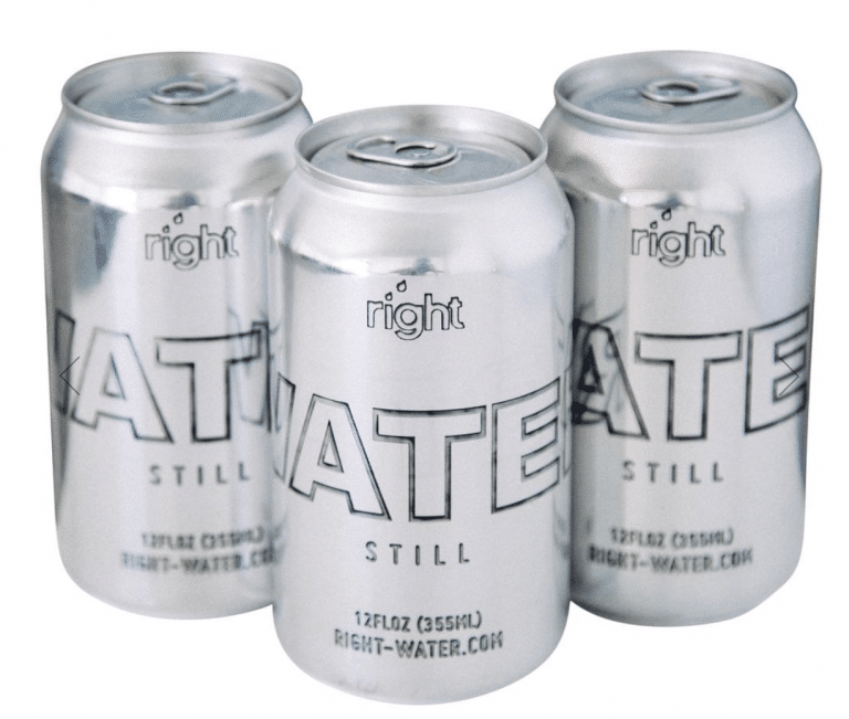 RightWater Launches Canned Spring Water Brand