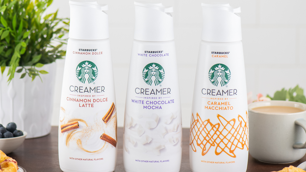 Starbucks Creamers Launching Nationwide