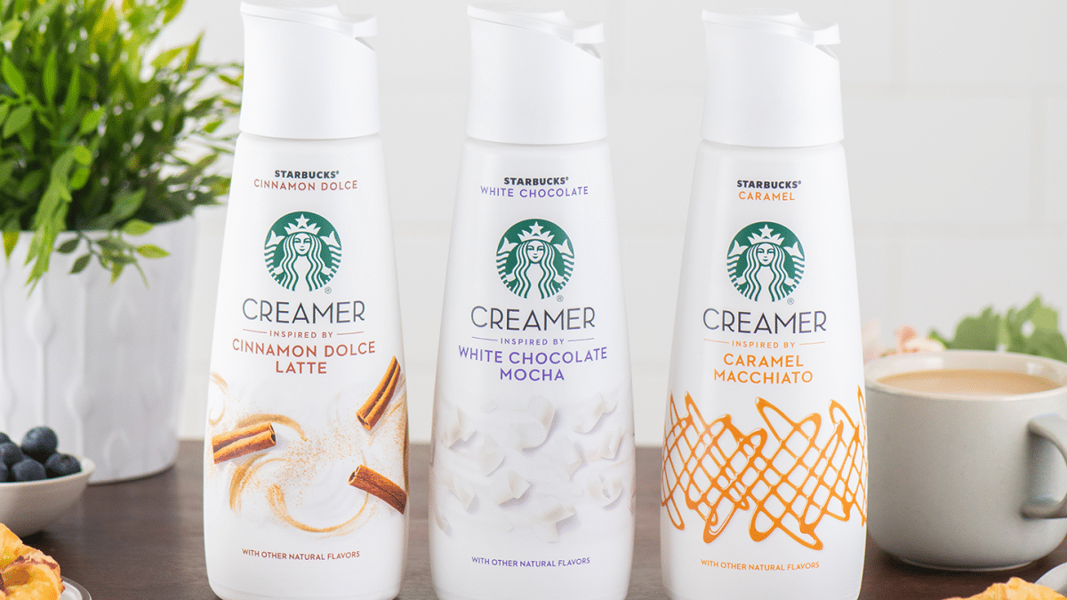 Starbucks Creamers Launching Nationwide