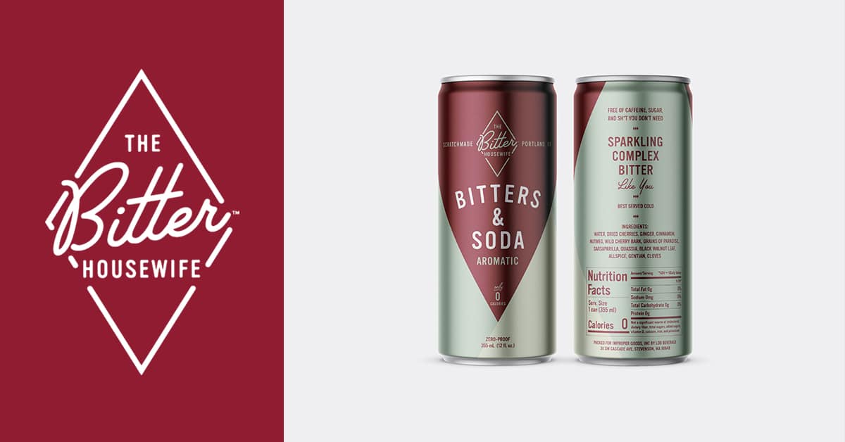 The Bitter Housewife Expands into RTD with Bitters & Soda