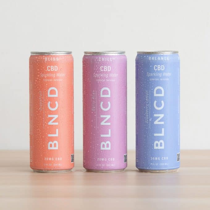 CBD Brand BLNCD Enters Beverage with Sparkling Water Line