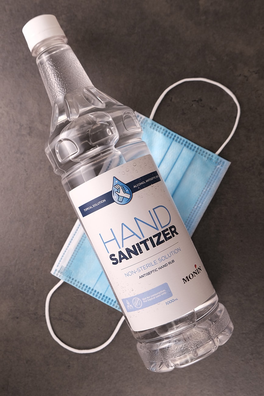 Monin Partners with Jean Niel to Produce Hand Sanitizer for Restaurant Service Industry