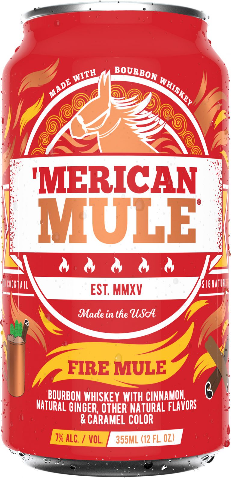 Premium Canned Moscow Mule Brand 'Merican Mule Debuts New Canned