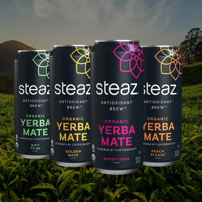 Steaz Announces Rebrand, Launches Yerba Mate Line