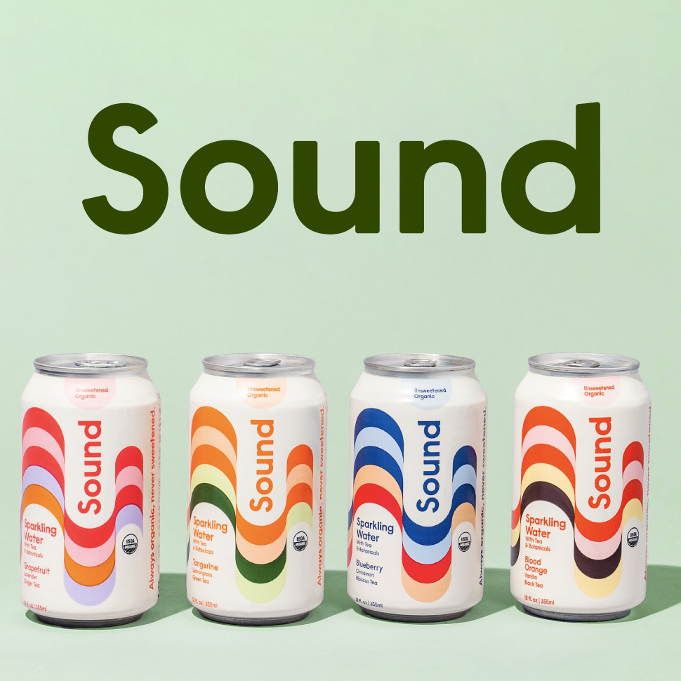Sound Makes Push into Sparkling With New Packaging and Branding - BevNET.com