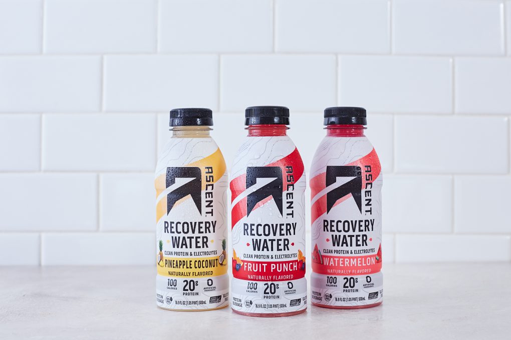 ascent protein recovery water stores