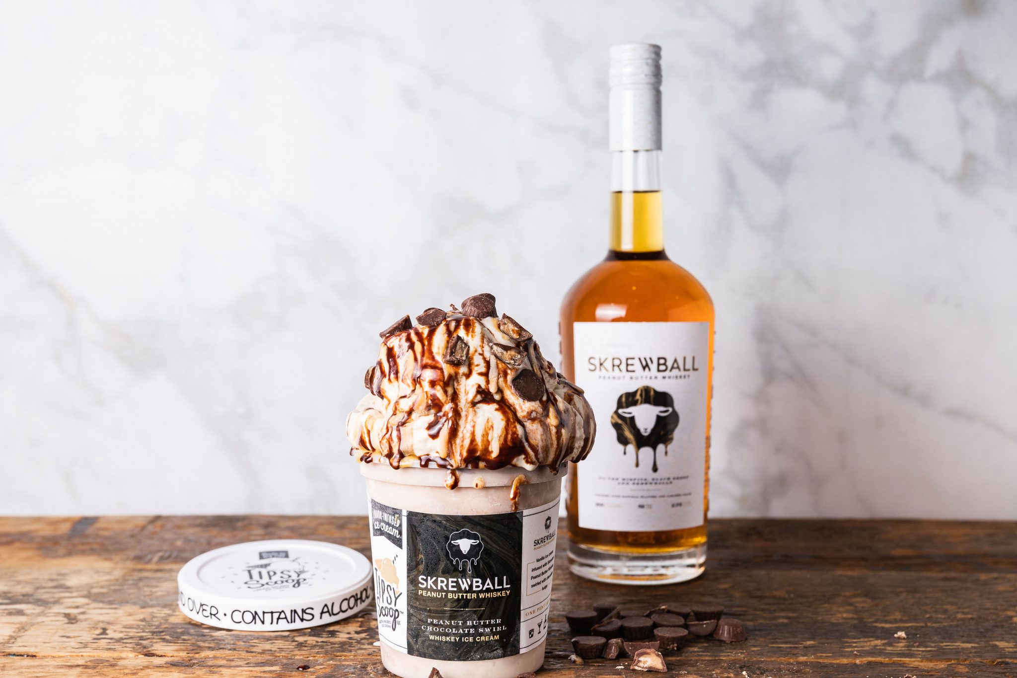 Skrewball Peanut Butter Whiskey and Tipsy Scoop Ice Cream Team Up on