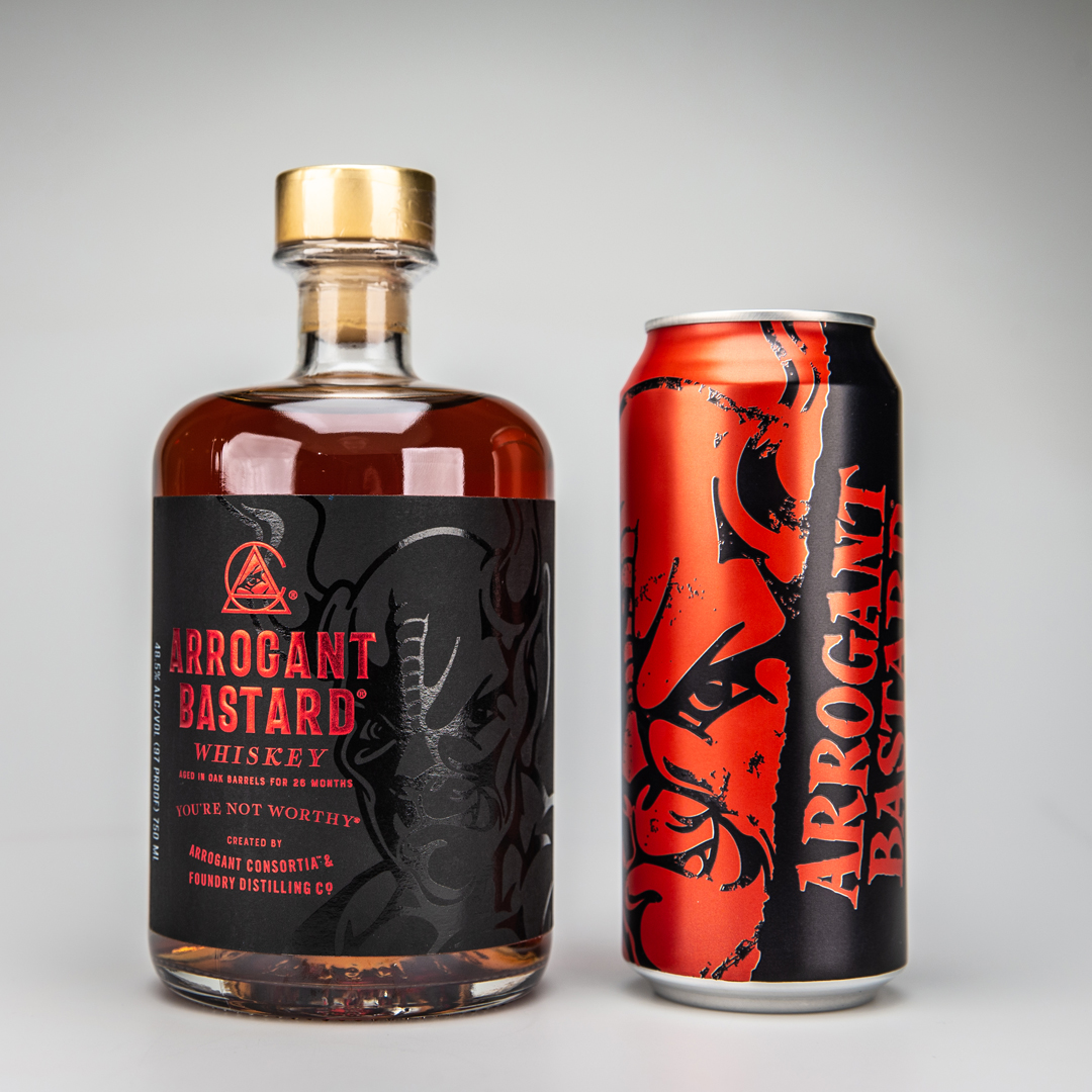 Foundry Distilling Co. and Arrogant Consortia Collaborate To Release Arrogant Bastard Whiskey