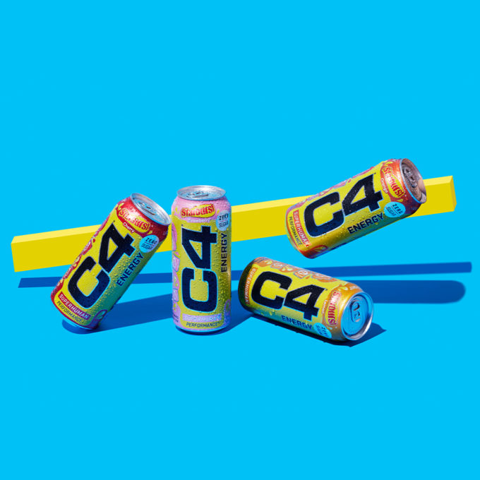 C4 Launches Starburst-Flavored Energy Line, “Mobile Candy” Campaign