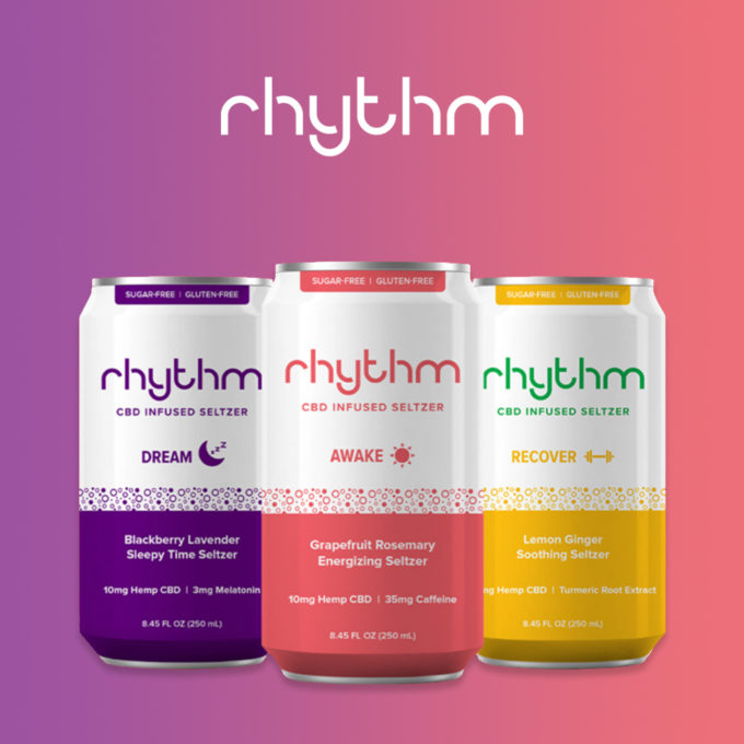 Rhythm CBD Seltzers Finds its Beat with First Distribution Partner